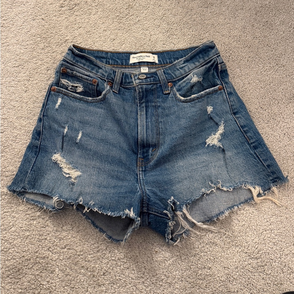 Abercrombie & Fitch Mom short high rise Shorts